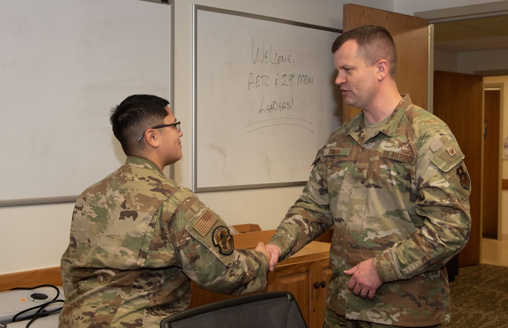 Command Surgeon of AETC visits Vance Air Force Base