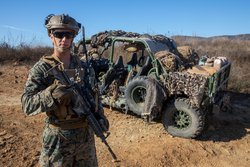 3rd LAR conducts reconnaissance operations during Steel Knight