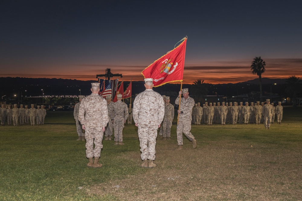 MAGTFTC, MCAGCC holds a Commanding General Change of Command