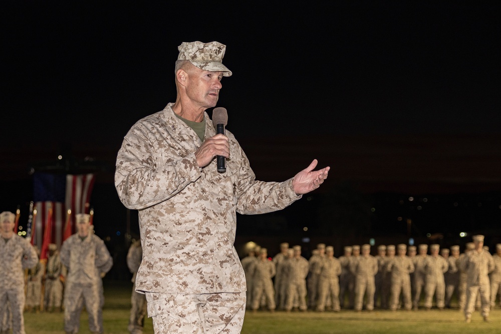 MAGTFTC, MCAGCC holds a Commanding General Change of Command