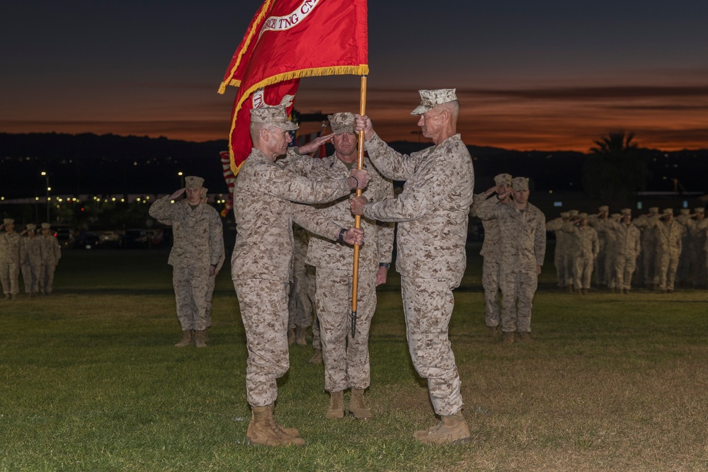 MAGTFTC, MCAGCC holds a Commanding General Change of Command