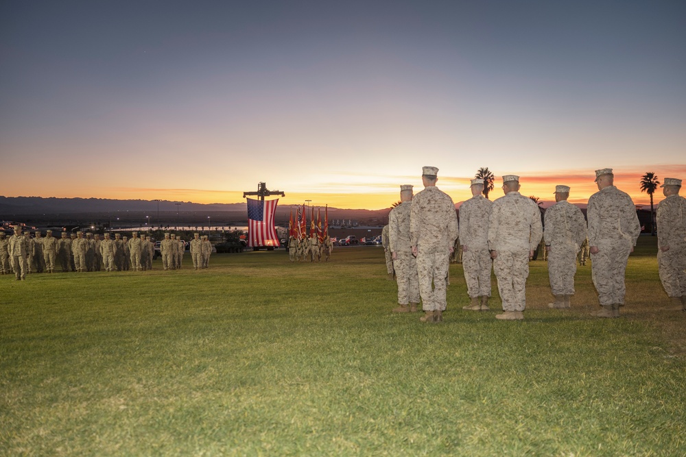 MAGTFTC, MCAGCC holds a Commanding General Change of Command