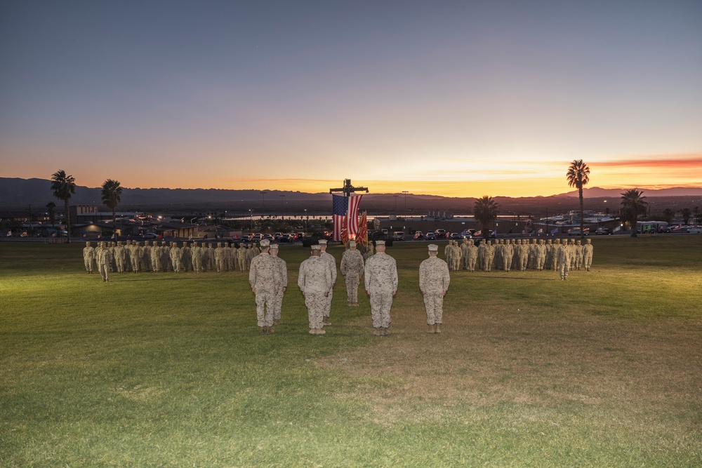 MAGTFTC, MCAGCC holds a Commanding General Change of Command