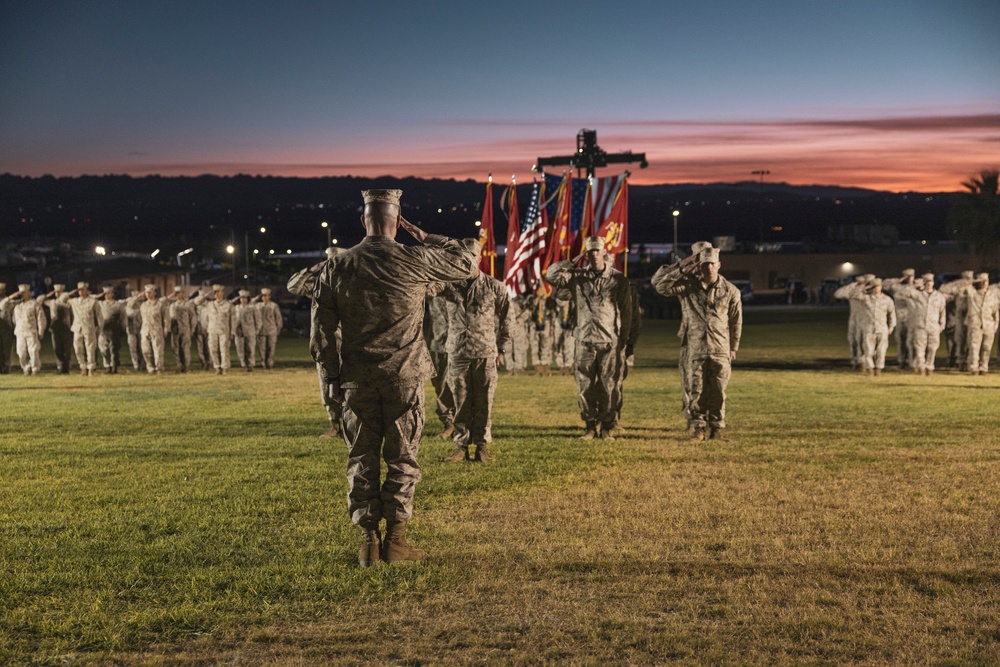 MAGTFTC, MCAGCC holds a Commanding General Change of Command