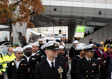 CFAY joins Yokosuka’s Year-End Traffic Safety Campaign, Dec. 11, 2024