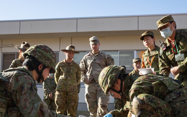 Yama Sakura 87: Trilateral Military Medical Training Exercise