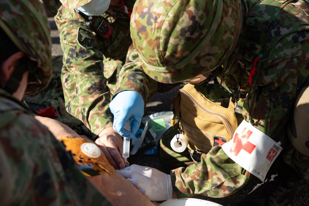 Yama Sakura 87: Trilateral Military Medical Training Exercise