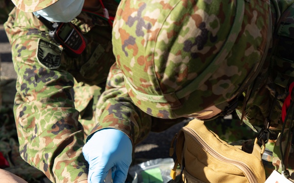 Yama Sakura 87: Trilateral Military Medical Training Exercise