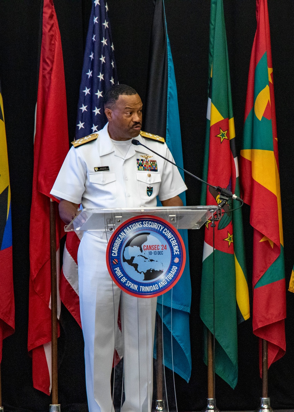 Adm. Holsey visits Trinidad and Tobago