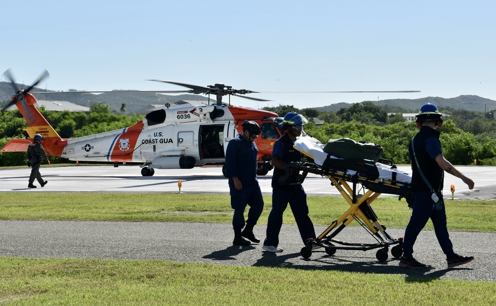 U.S. Naval Hospital Guantanamo Bay Receives MEDEVAC