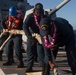 Frank E. Petersen Jr. pulls into Pearl Harbor