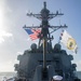 Frank E. Petersen Jr. pulls into Pearl Harbor