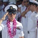 Frank E. Petersen Jr. pulls into Pearl Harbor