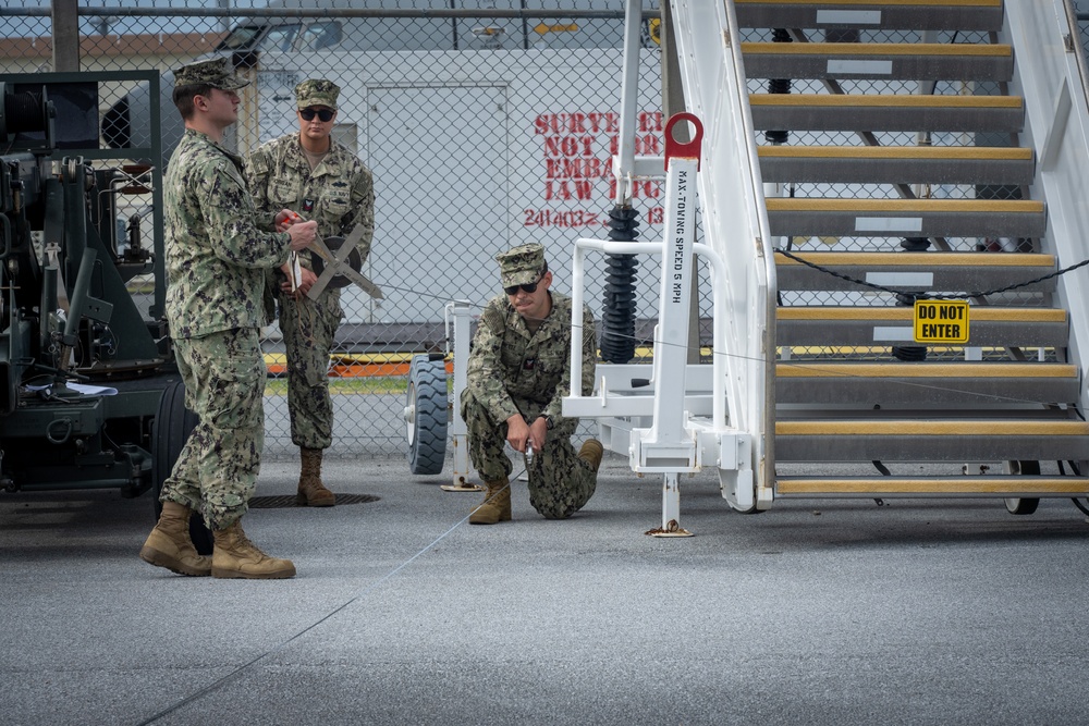 Seabees from NMCB-3 Ensure Precision for Upcoming Project in Okinawa