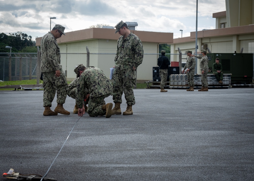 Seabees from NMCB-3 Ensure Precision for Upcoming Project in Okinawa