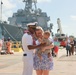 Frank E. Petersen Jr. pulls into Pearl Harbor