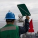 Replenishment-at-sea aboard USS Harpers Ferry