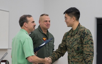 MCAS Iwakuni’s first Blended Expeditionary War School Seminar students graduate