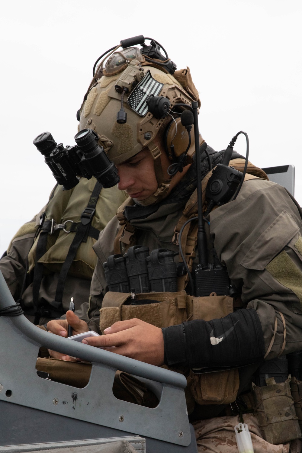 Marines conduct maritime domain awareness training during Steel Knight