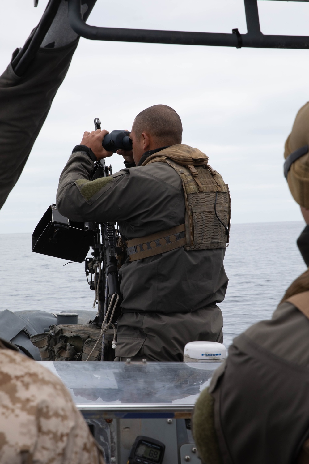 Marines conduct maritime domain awareness training during Steel Knight