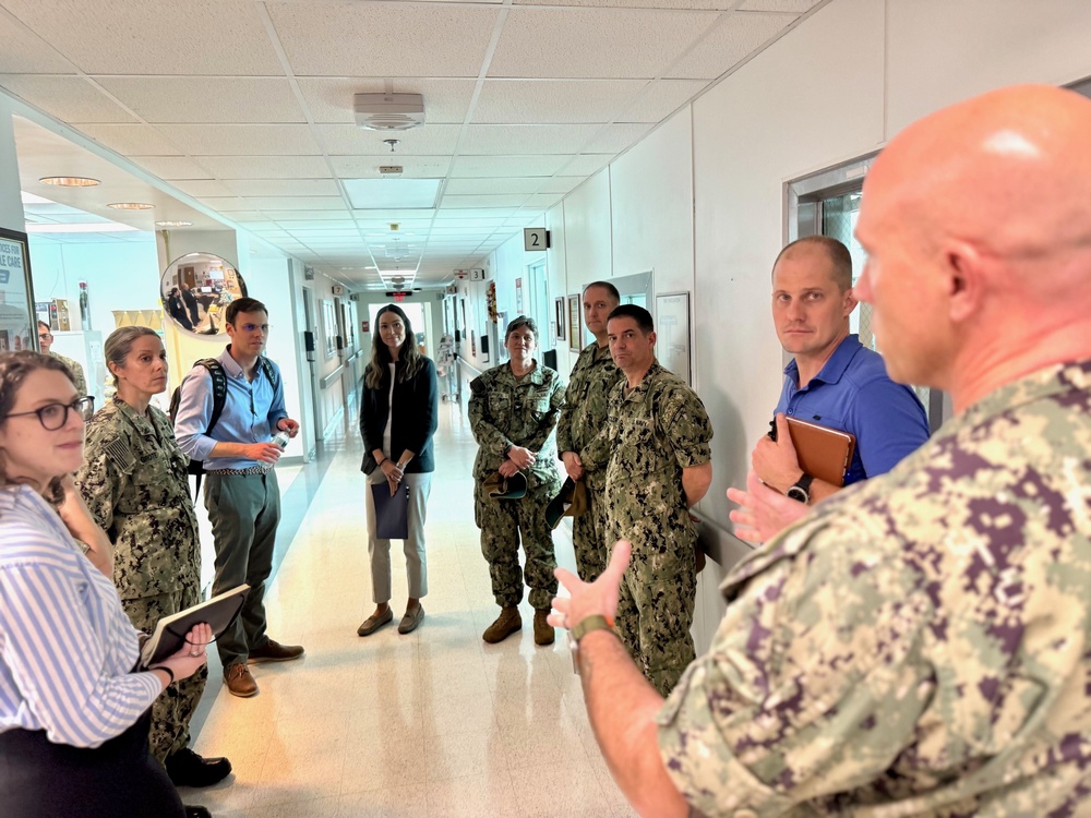 SASC Staff Delegation Visit U.S. Naval Hospital Guantanamo Bay