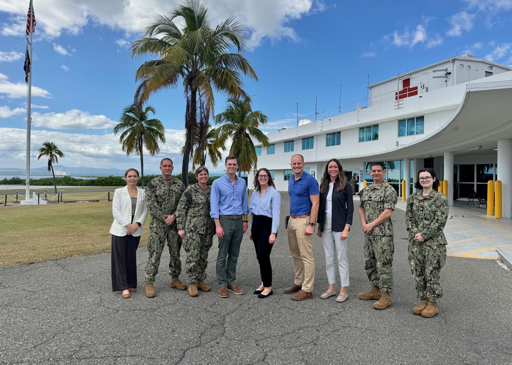 SASC Staff Delegation Visit U.S. Naval Hospital Guantanamo Bay