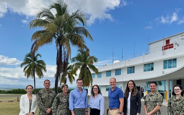 SASC Staff Delegation Visit U.S. Naval Hospital Guantanamo Bay