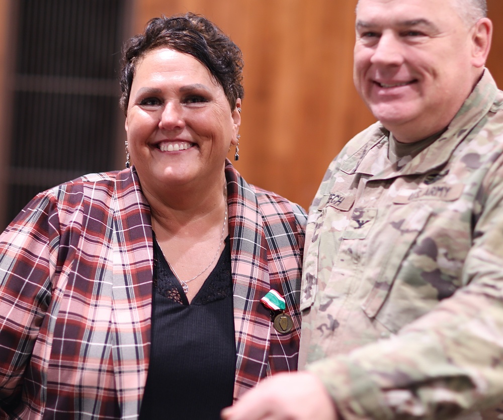 ‘Just Call Gina’ Dickerson Retires After Nearly Four Decades of Supporting Soldiers and Airmen