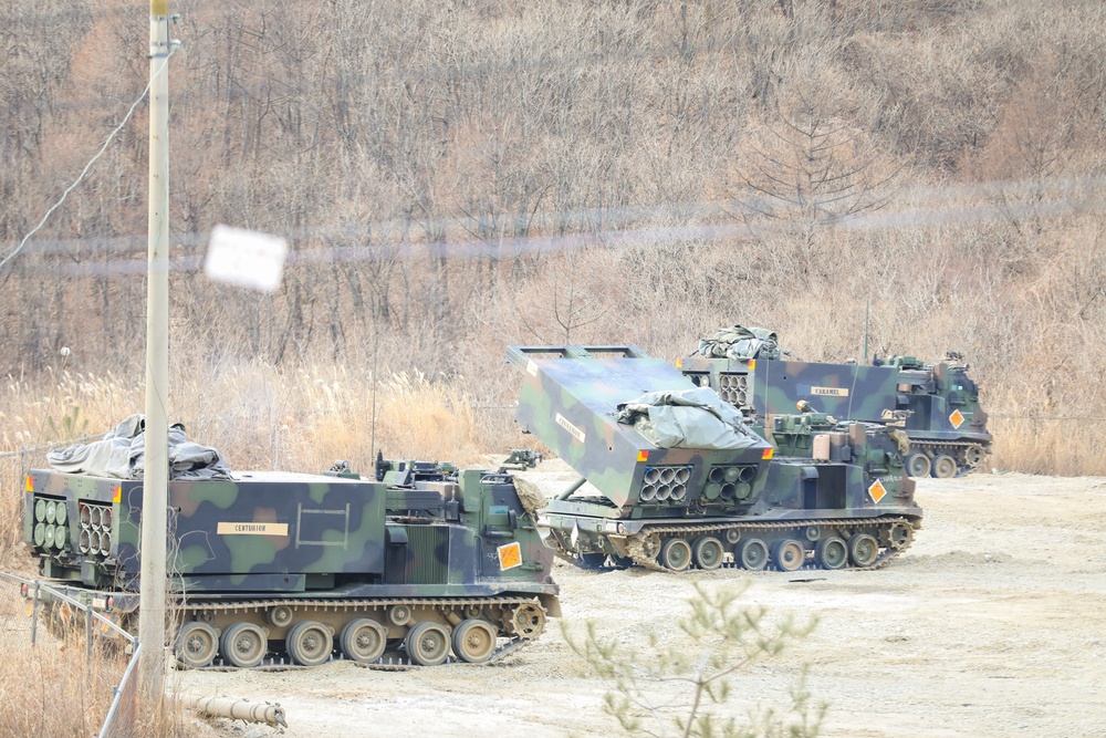 6th Battalion, 37th Field Artillery Regiment M270 Alpha 1 Firing Exercise