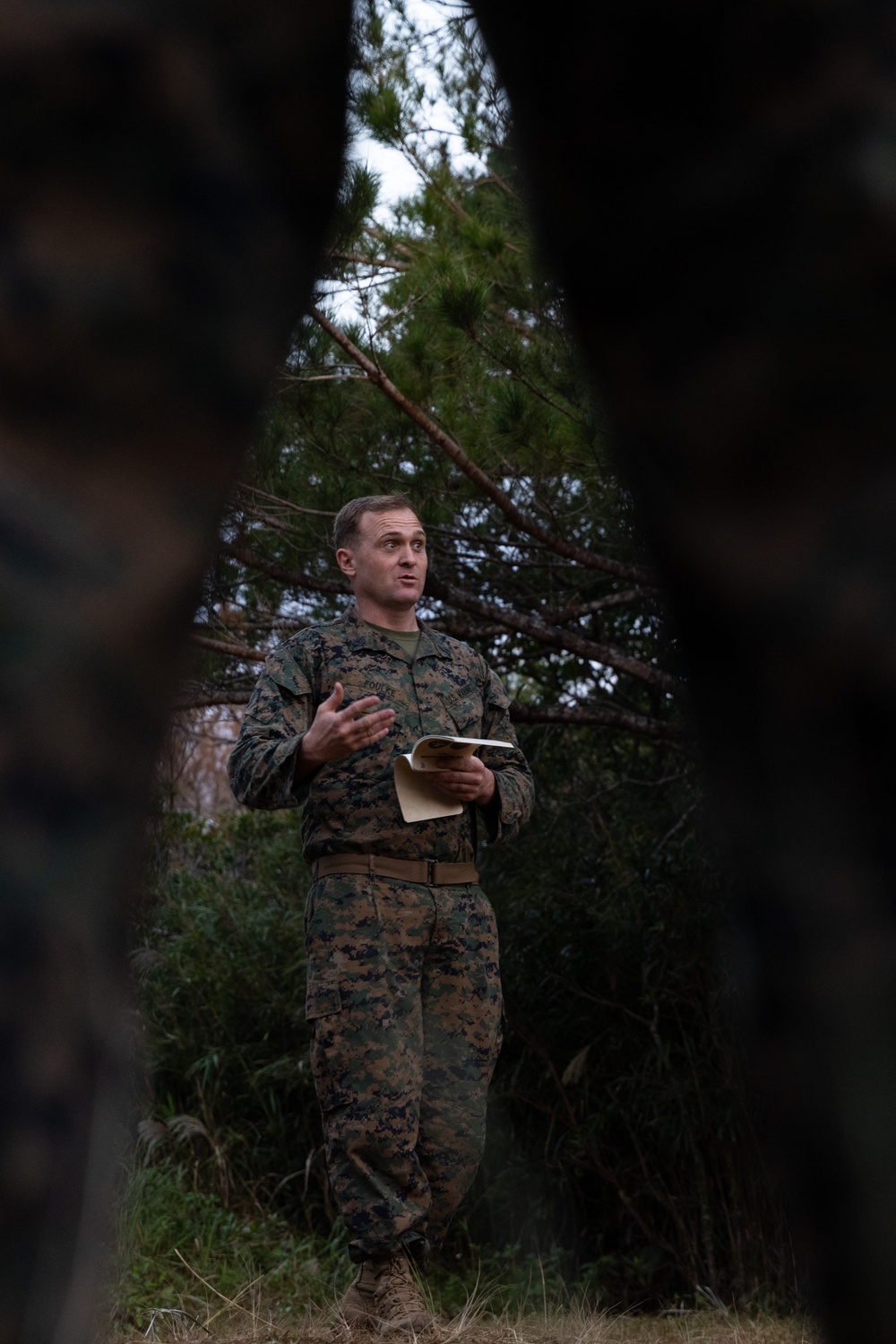 12th MLR Participates in a Land Navigation Training