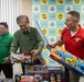 U.S. Marine Corps gives gifts to the city of Yaese through Merry Marine Toy Drive.