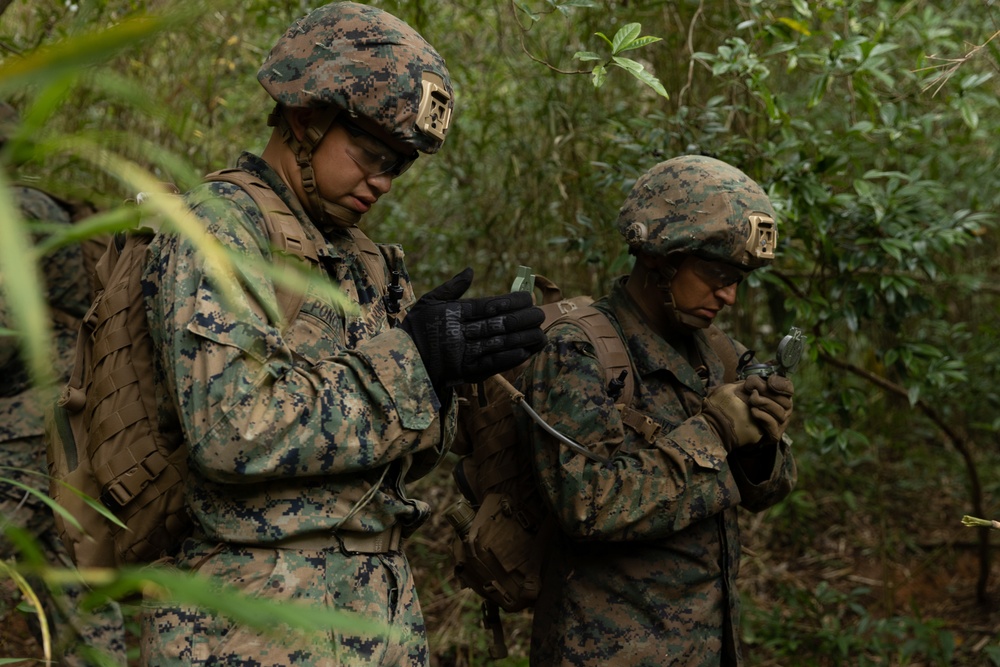 12th MLR Participates in a Land Navigation Training