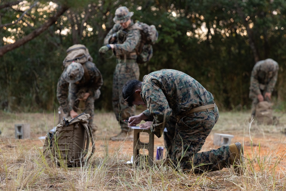 12th MLR Participates in a Land Navigation Training