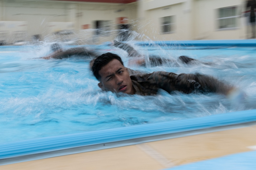 12th MLR Increases Readiness during a Swim PT