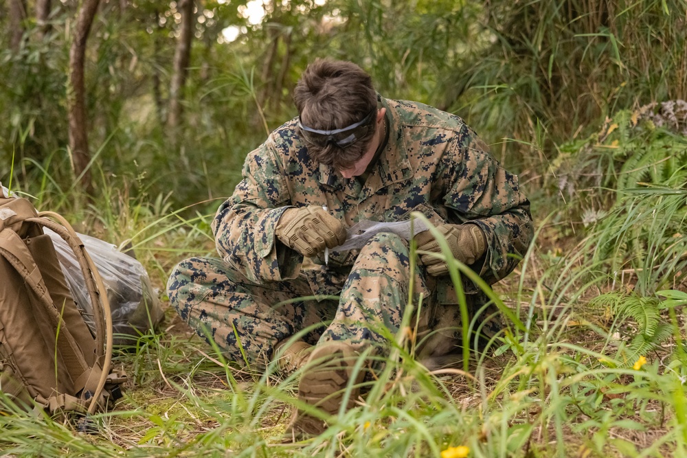 12th MLR Increases Confidence In Their Basic Skills During Land Navigation Training