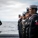 Nimitz Conducts Burial-at-Sea Ceremony