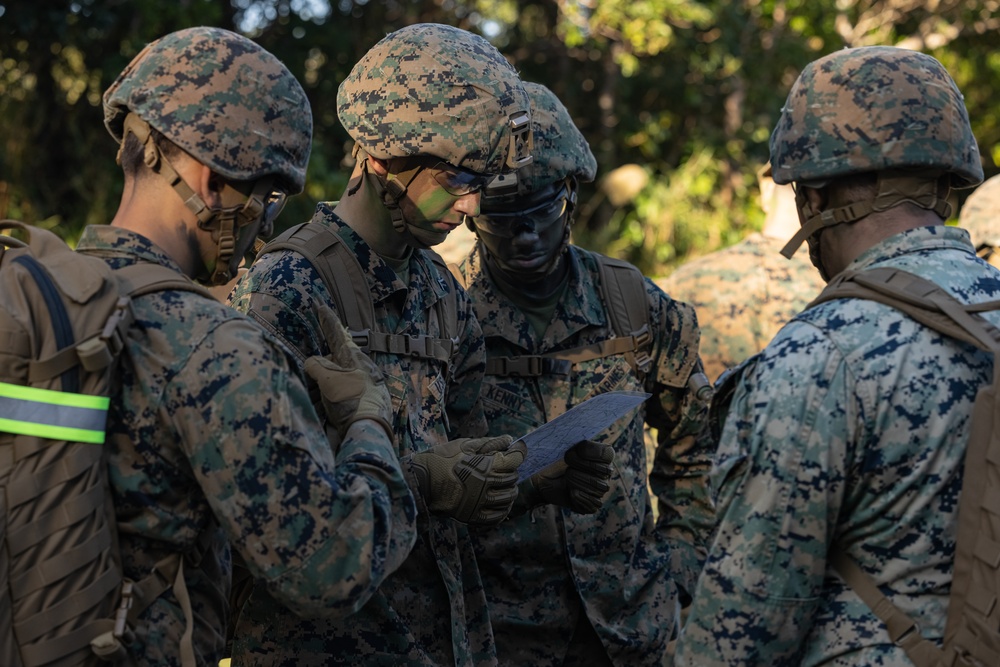 12th MLR Increases Confidence In Their Basic Skills During Land Navigation Training