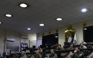 CJTF-OIR, JOC-I Command Leadership Review Security Situation in Syria