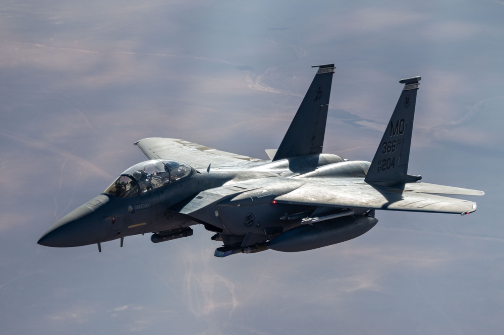 KC-135 Stratotanker supports USCENTCOM fighter and bomber assets with mission-sustaining fuel