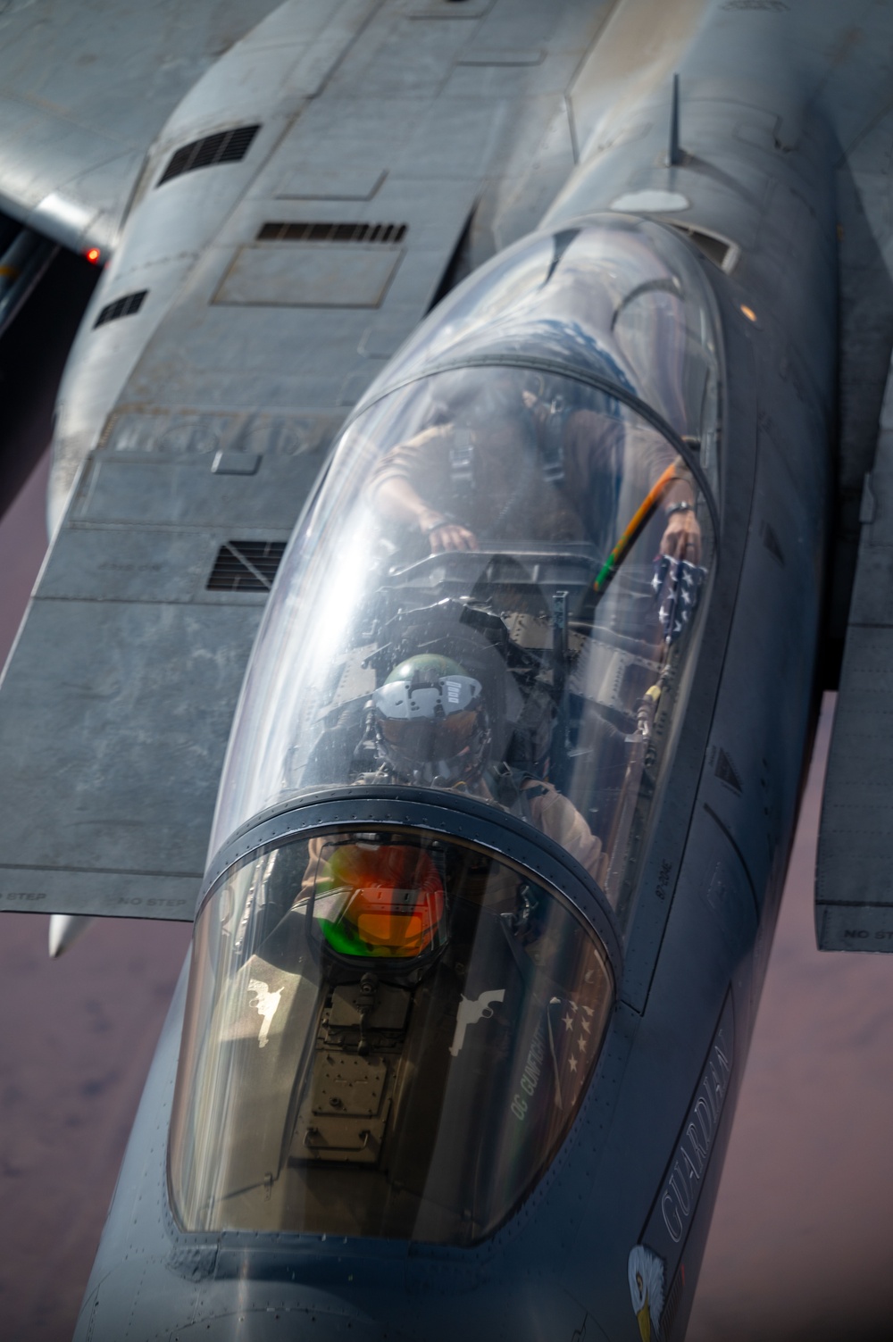 KC-135 Stratotanker supports USCENTCOM fighter and bomber assets with mission-sustaining fuel
