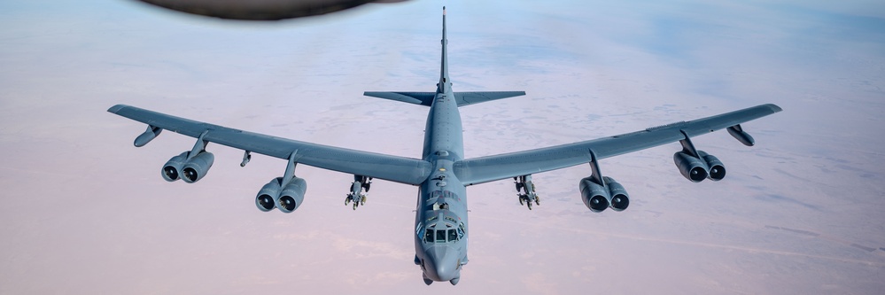 KC-135 Stratotanker supports USCENTCOM fighter and bomber assets with mission-sustaining fuel