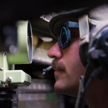 Coalition Forces Deploy M2A3 Bradley Fighting Vehicles