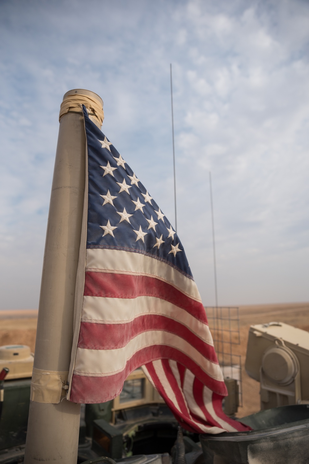 Coalition Forces Deploy M2A3 Bradley Fighting Vehicles