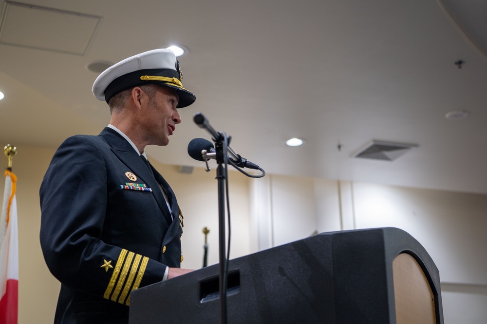 Fleet Activities Okinawa Holds Change of Command Ceremony