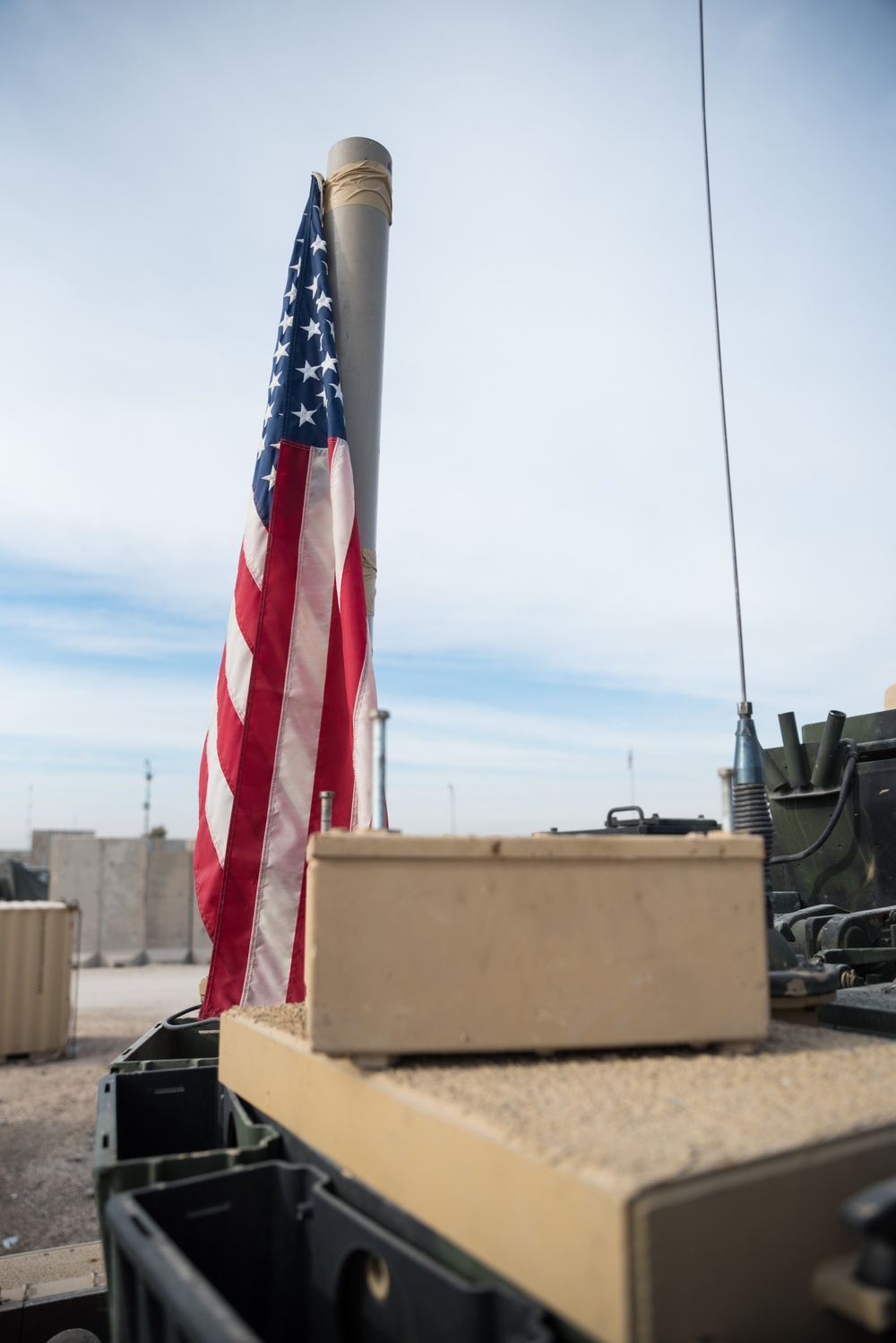 Coalition Forces Deploy M2A3 Bradley Fighting Vehicles