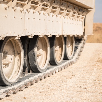 Coalition Forces Deploy M2A3 Bradley Fighting Vehicles
