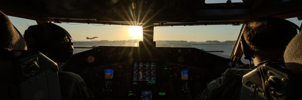USCENTCOM KC-135s keep combat aircraft in the air