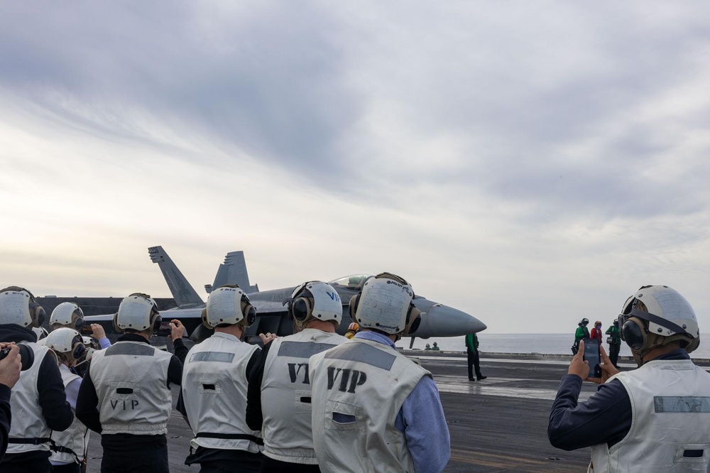 VCJCS Adm. Grady visits USS Harry S. Truman