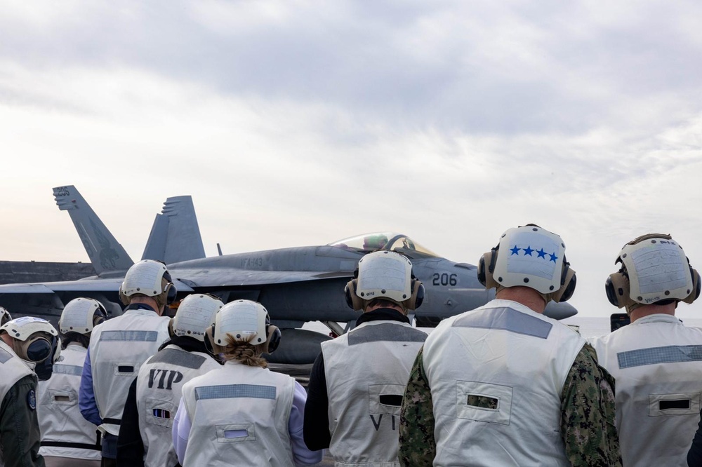 VCJCS Adm. Grady visits USS Harry S. Truman