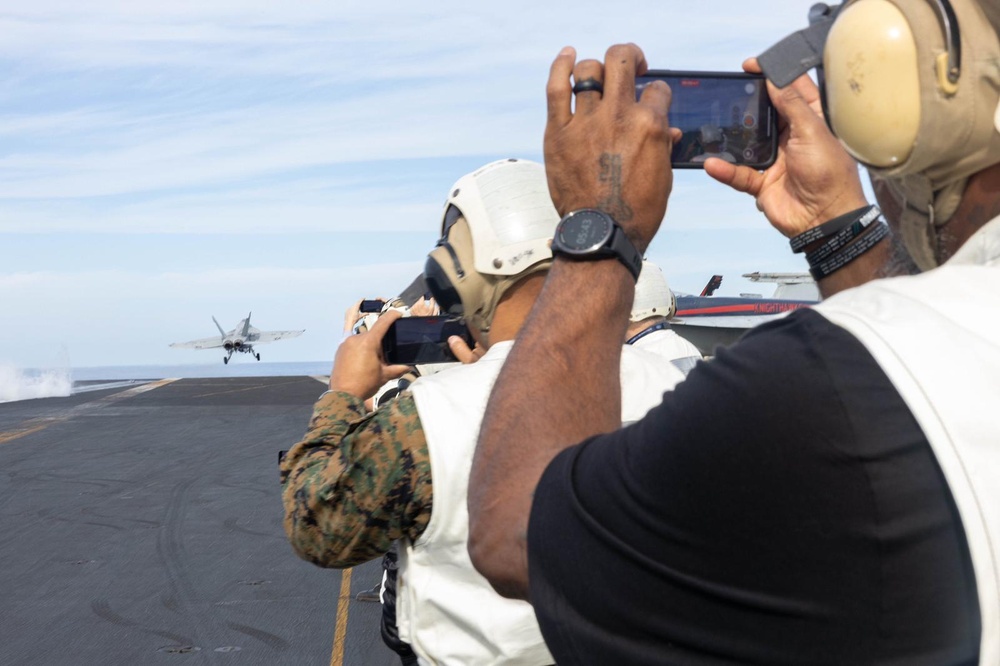 VCJCS Adm. Grady visits USS Harry S. Truman